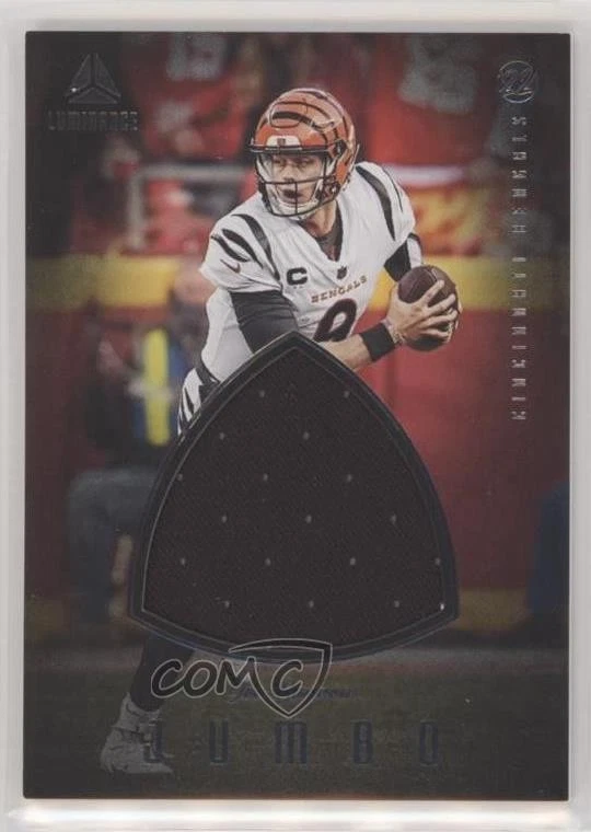 2022 Panini Luminance Jumbo Relics Joe Burrow #JMB-JBU - Image 1 of 2