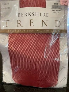 Medias de red Berkshire Trend laca roja talla 1-2 #4920 nuevas - Imagen 1 de 3