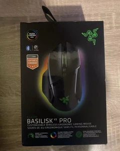 Razor Basilisk V3 PRO Wireless Gaming Mouse NIB Factory Sealed - Afbeelding 1 van 2