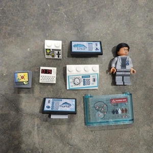 Lego 75939 Jurassic World Dr. Wu's Lab Baby Dinosaurs Breakout *Minifig & Signs - Picture 1 of 6