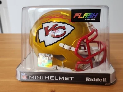 Minicasco BAS firmado por Neil Smith Kansas City Chiefs Speed FLASH Foto 1 de 4