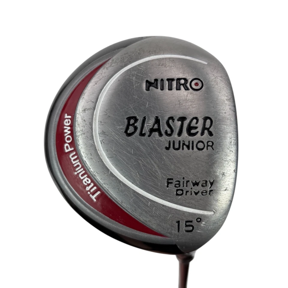 Nitro Blaster Fairway Driver 15° Titanium RH 38.25" Exploder Junior Graphite - Image 1 of 4
