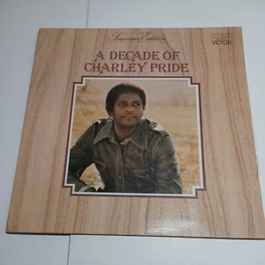 A DECADE OF CHARLEY PRIDE, SOUVENIR EDITION, VINYL, LP, 1976, RCA RECORDS, - Picture 1 of 6
