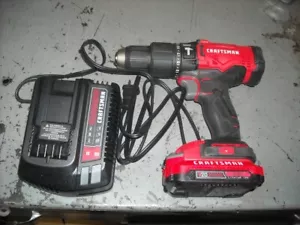 Craftsman CMCD711 1/2" Cordless Hammer Drill 20 volt - Picture 1 of 3