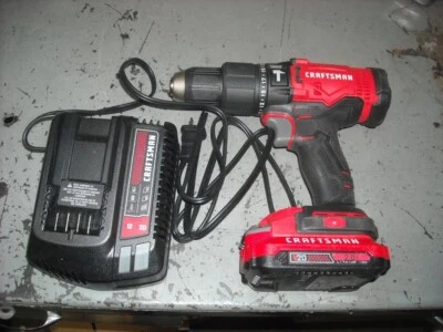 Craftsman   CMCD711   1/2"  Cordless Hammer Drill  20 volt - Image 1 of 3