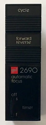 GAF 2690 Slide Projector Remote Module Timer Cycle, Forward, & Reverse - No Cord - Image 1 of 3