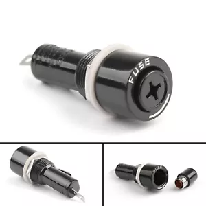 1PCS SCI R3-22 Panel Mount Chassis Fuse Holder For 6x30mm Glass Fuses 10A 250V U - Picture 1 of 8