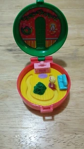 Bluebird Polly Pocket McDonalds Happy Meal Juguete Guirnalda de Navidad Vacaciones 1993  - Imagen 1 de 4