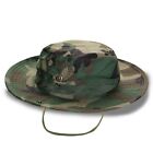 Camo Sun Hat Bucket Cargo Safari Bush Army Boonie Summer Fishing Hats Cap Mens