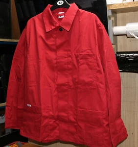Uvex Engineers work long jacket Red  40" 42" 302 protective dust shop smart - Picture 1 of 5