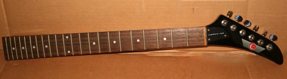 Vintage Epiphone E Series Beast Guitar Neck Banana Hockey Stick w/ Tuning keys - Image 1 of 4