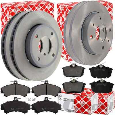 FEBI BREMSSCHEIBEN + BELÄGE VA+HA passend für MITSUBISHI COLT VI SMART 454 2004- - Bild 1 von 4