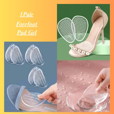 Forefoot Pad Gel Cushion Insoles Pads , Non-Slip For High Heels for Women