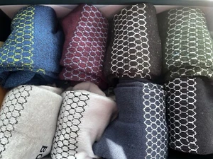 Bombas Crew Socks Gift Box Pack Of 8 Calf/Crew Size Large NEW - Picture 1 of 3