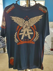 AUTHENTIC American Fighter t-shirt L Large 1974 Training Division - Picture 1 of 3