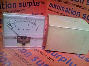 IDEAL PRECISION METER CO. 4657C 0-1 AC AMP PANEL METER NEW!! - Picture 1 of 1