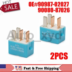 Unidad de módulo de relé 2X 90080-87026 90987-02027 para Toyota Prius Lexus Scion XYD - Imagen 1 de 14