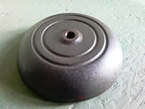 Vintage Atlas Sound Cast Iron Microphone Stand Base from the 1950's - Very Clean - Picture 1 of 11