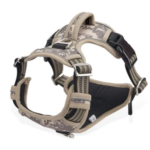 Dog Harness for Large Dogs No Pull with Handle 2 Metal Leash Clips, Adjustabl... - Picture 1 of 6