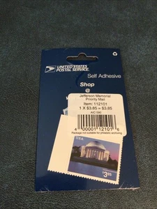 US Briefmarke Jefferson Memorial Priority Mail versiegelt FV 3,85 $ - Bild 1 von 2