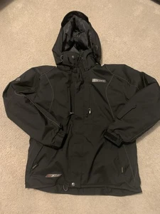 Seltene Descente Herren D310 Lapis schwarze Skijacke Größe Medium gebraucht, in einwandfreiem Zustand wasserdicht - Bild 1 von 14