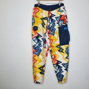 Jordan Mens Pull On Mountainside Cargo Sherpa Jogger Pants Size M Graphic Pocket - Picture 1 of 11