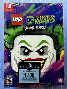 LEGO DC Super-Villains Deluxe Edition (Nintendo Switch, 2018) SIGILLATO IN FABBRICA!! - Foto 1 di 12
