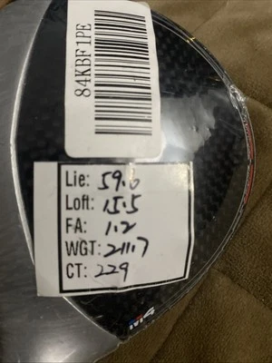 New Tour Issue TaylorMade M4 Tour 15* 3 Wood (Head Only)  - Image 1 of 4