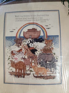 Solomon Dixon's Noah's Ark Counted Cross Stitch Pattern ~ Unopened #21102 - Picture 1 of 3
