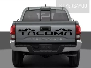 TOYOTA Tacoma 2016 - 2023 Tail Gate MOUNTAINS Vinyl Decal Sticker Graphic - Bild 1 von 5