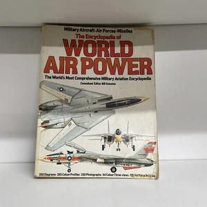 THE ENCYCLOPEDIA OF WORLD AIR POWER by Gunston Paperback Book Vintage B48 - Imagen 1 de 5