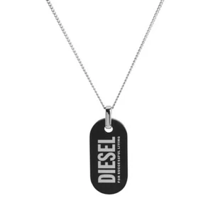 Diesel Herren Halskette Necklace Black Edelstahl DX1349040 - Bild 1 von 2