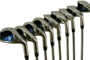 LEFT HANDED GOLF CLUBS NEW GRAPHITE WIDE SOLE IBRID STIFF LH IRON SET IRONS CLUB - Picture 1 of 1