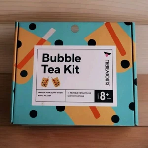 Bubble Tea Set ~ Tabioca Pearls & Royal Milk Tea ~ 2 Metallstrohhalme von Thereabouts - Bild 1 von 4