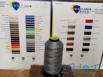 Sunguard, Tex 210 Outdoor Threads, Chemical & UV Resistance, 8 oz. Spool - Image 1 of 4