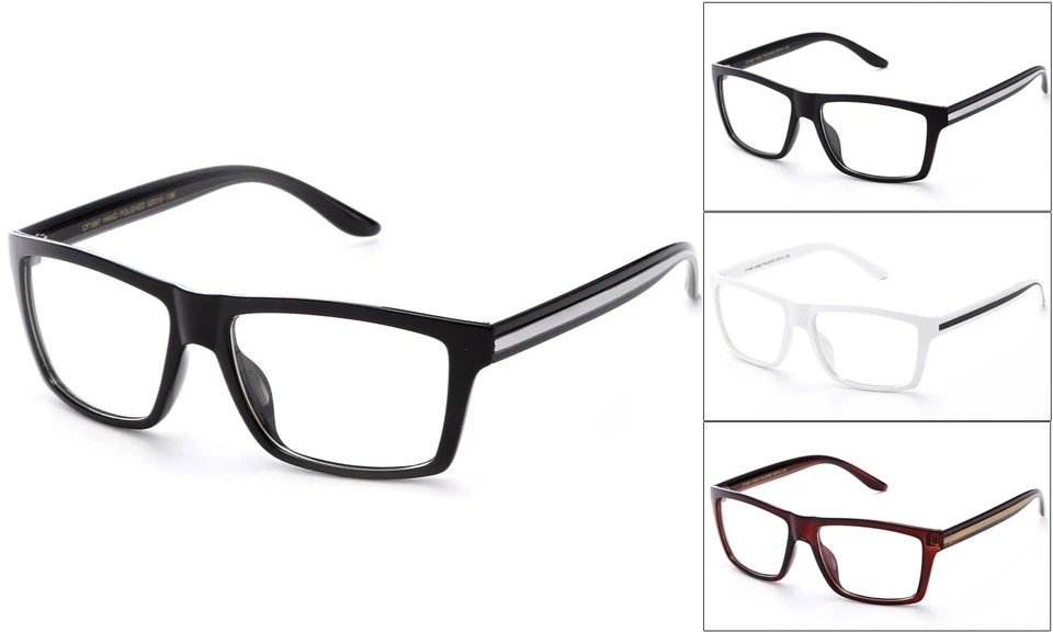 Рогатый ободок прозрачные линзы ОПРАВА унисекс очки храм акцент  - Изображение 1 из 1