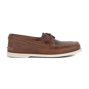 Sperry Top-Sider Para hombres Auténticos Originales Zapatos de Barco Bronceados de Encaje Cruzado STS24959 - Imagen 1 de 3