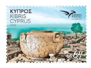 Cyprus 2022 Individual Stamp EUROMED - Antique cities of the Mediterranean MNH - Picture 1 of 1