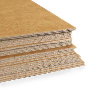 Corrugated Card for Modelmaking - 2mm 300gsm laminated kraft board - Picture 1 of 6