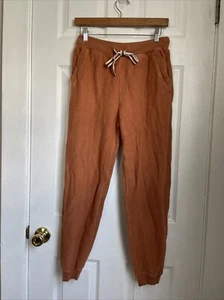 Aerie New Love Ribbed Joggers Pants Dusty Pink Women's Size Small loungewear - Picture 1 of 7
