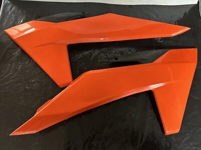 KTM 250 SX-F Radiator Shrouds Side Panel Scoops Ktm 125 250 350 450 - Image 1 of 4