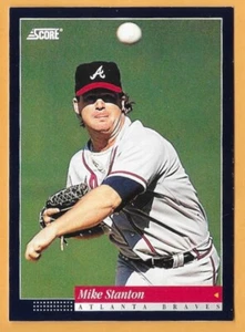 MIKE STANTON ATLANTA BRAVES #205 - SCORE NM-MT 1994 - Picture 1 of 2