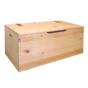Baule Mini Cassapanca Alberiamo in legno porta tutto - Foto 1 di 4