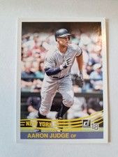 2018 Donruss Aaron Judge #253 Retro 1984 New York Yankees