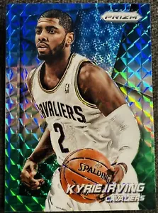 Kyrie Irving 2014-15 Panini Prizm azul y verde mosaico Prizm #18 - Imagen 1 de 2