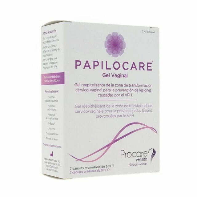 Procare Papilocare Vaginal Gel (Pack of 7 x 0.2 fl oz)