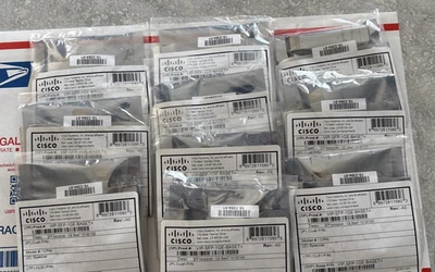 (10ea) Cisco Systems VIP-SFP-1GE-BASET= Transceiver , Free Shipping!!! - Image 1 of 2