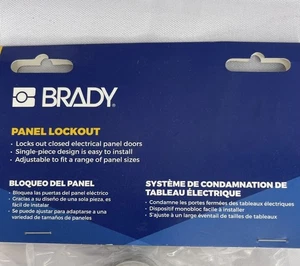 Brady 151633 Circuit Breaker  Panel Lockout Red 3.2ft L Up To 4 Padlock Cap LOTO - Picture 1 of 5