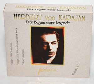 HERBERT von KARAJAN Der Beginn einer Legende Bände 1-3 3 CD Set Mazur 2000 - Bild 1 von 7