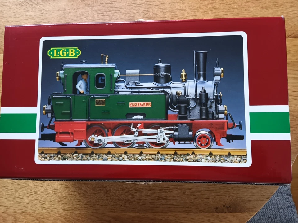 LGB Spur G 2074 D - Nur die OVP (!!!) für Dampflok Spreewaldbahn -TOPZUSTAND-!!  - Bild 1 von 4